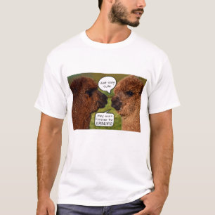 Camiseta Planejamento engraçado de Alpacalypse da alpaca