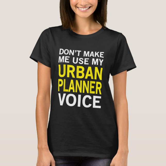 Camiseta Planejamento Urbano de Voz (Frente)
