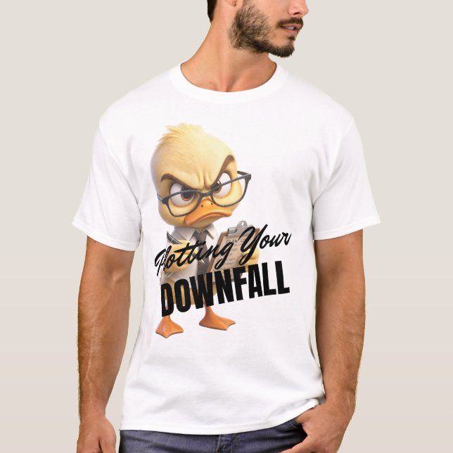 Camiseta Planejando Sua Queda (Frente)