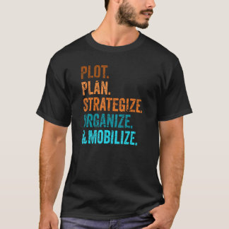 Camiseta Planejar, Estratégizar, Organizar e Mobilizar-Pla
