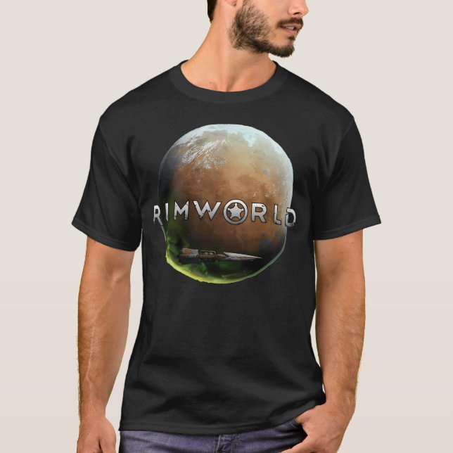 Camiseta Planet Rimworld (Frente)