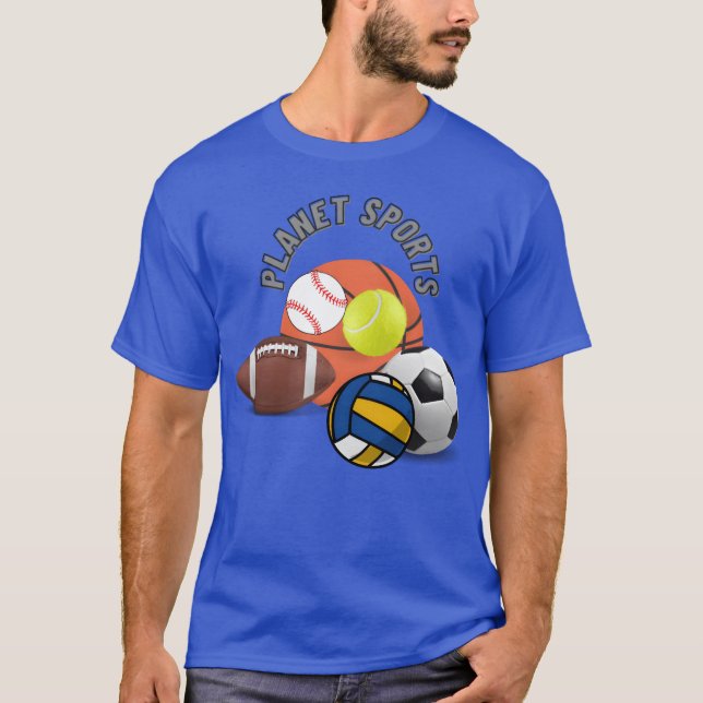 Camiseta PLANET SPORTSshirt retro (Frente)