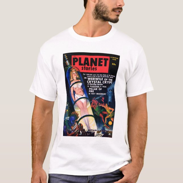 Camiseta Planet Stories (julho de 1948) (Frente)
