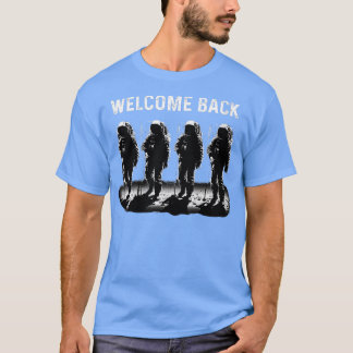 Camiseta Planeta Astronauta da Missão Astronauta Womens 202