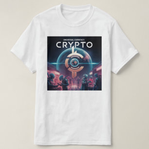 Camiseta Planeta Criptográfico Branco