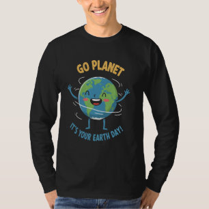 Camiseta Planeta da Consciência Ambiental! É a sua Terra