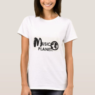 CAMISETA PLANETA DE MÚSICA MERCADORIAS