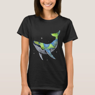 Camiseta Planeta Do Mar Da Terra Orcas Baleia Salva O Plane