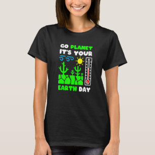 Camiseta Planeta é o Dia da Terra Feliz Dia da Terra