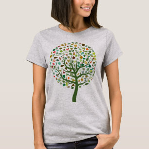 Camiseta Planeta ecológico da árvore Greenie