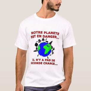 CAMISETA PLANETA EM PERIGO