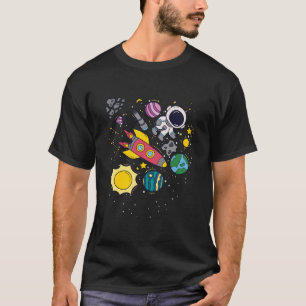 Camiseta Planeta espacial Sistema de Presente Solar Geeks A