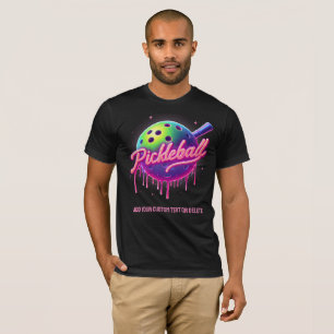 Camiseta Planeta Esportivo De Pickleball Bonito