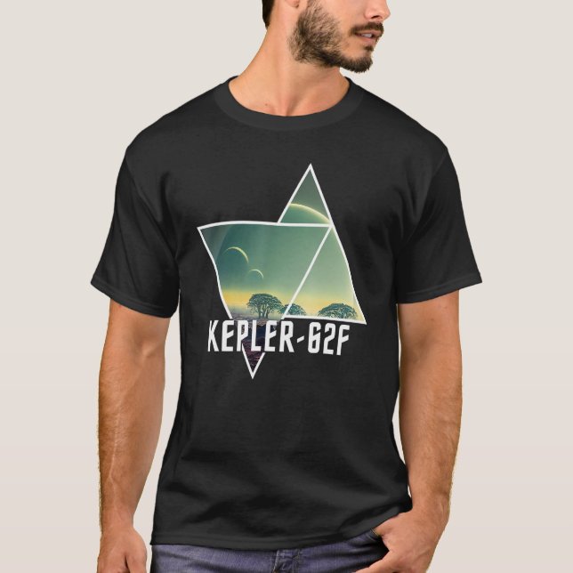 Camiseta Planeta Exoplaneta Espaço Astronomia Astrof (Frente)