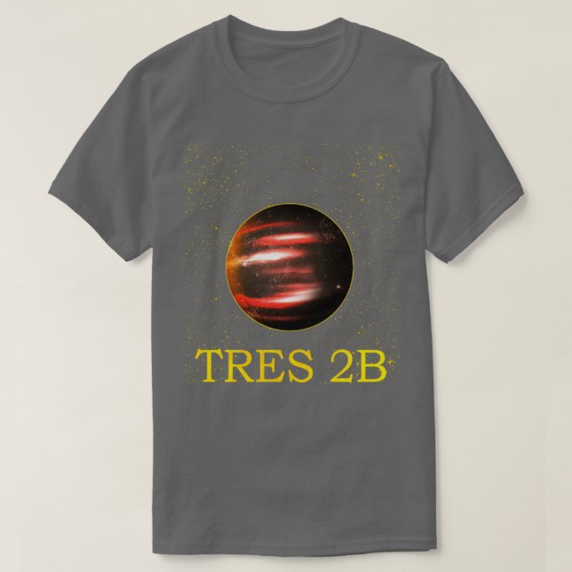 Camiseta Planeta Extraplanetário TrES2b (Frente do Design)