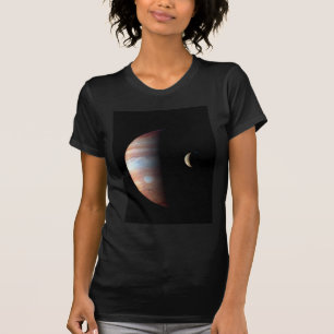 Camiseta Planeta Gás Júpiter e Lua Galileu