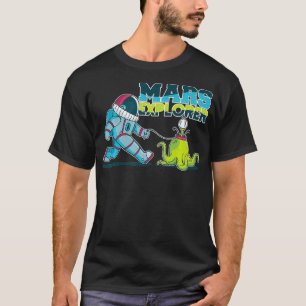 Camiseta Planeta Marte 2020 Ocupado Eplorer Marte Marte