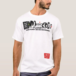 CAMISETA PLANETA MUSICAL SKATEBOARDS PRO