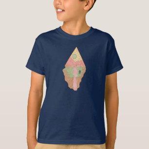 Camiseta Planeta Natal do Monstro de Flatwoods Folclore d