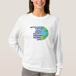 Camiseta Planeta Pessoas sobre Liberdade Religiosa