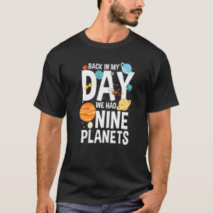 Camiseta Planeta Plutão para Astronomia Hobby
