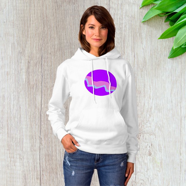 Camiseta Planeta Puro Womens Hoodie (Criador carregado)