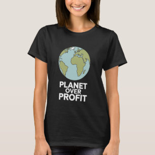 Camiseta Planeta Sobre Lucro Recicle Salve O Meio Ambiente