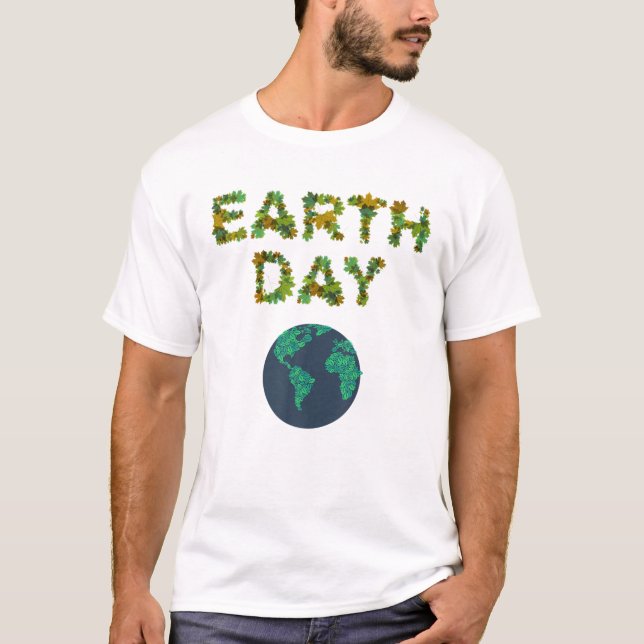 Camiseta Planeta Terra Dia da Terra (Frente)