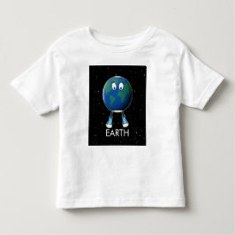 Camiseta Planeta Terra e Estrelas
