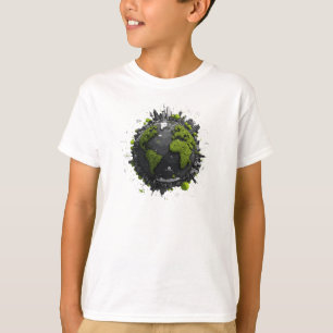 Camiseta Planeta Terra Verde 