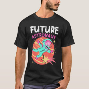 Camiseta Planeta Uniforme O Futuro das Crianças Espaciais E