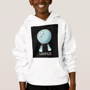 Camiseta Planeta Urano e Estrelas