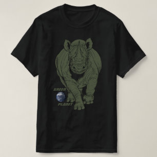 Camiseta Planeta Verde Consciência Ambiental