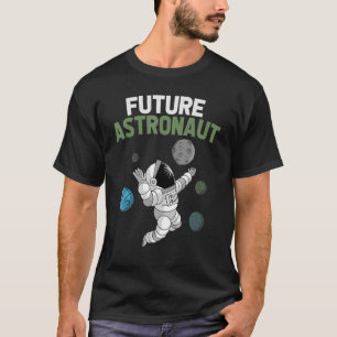 Camiseta Planetas Astronau Futuro da Galáxia Espacial Exter