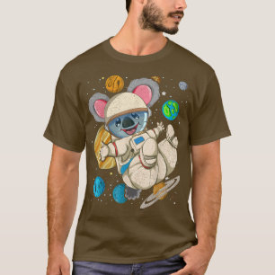 Camiseta Planetas Astronauta Cientista Espacial Animal Oute