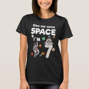 Camiseta Planetas Astronautas Espaciais Exteriores com 7 An