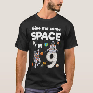 Camiseta Planetas Astronautas Espaciais Exteriores Nove Ano