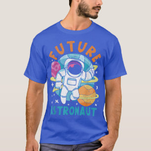 Camiseta Planetas Astronomia Espacial Sobre Crianças Futura