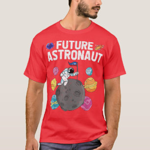 Camiseta Planetas Aterrissagem Lua Futuro da Ciência Espaci