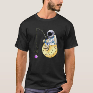 Camiseta Planetas de Pesca Astronauta para Queijo