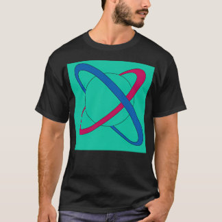 Camiseta Planetas de Saturno Coloridos