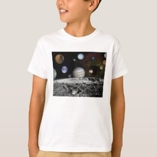 Camiseta Planetas do sistema solar