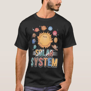 Camiseta Planetas Do Sistema Solar E Ciência Espacial 5