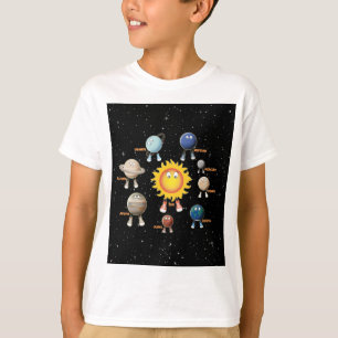 Camiseta Planetas e Sistema Solar