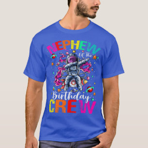 Camiseta Planetas Espaciais Astronautas da Tripulação de As