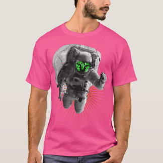 Camiseta Planetas Espaciais da Lua do Monstro