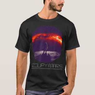 Camiseta Planetas Espaço do Sistema Solar Ocupam a Ciência