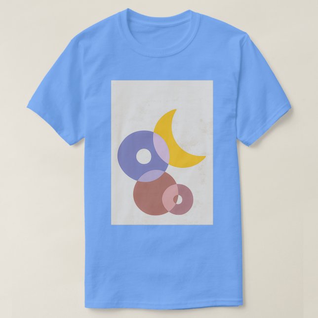 Camiseta Planetas Lunares (Frente do Design)