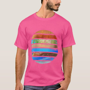 Camiseta Planetas Mulheres Constelações Espaciais Exteriore
