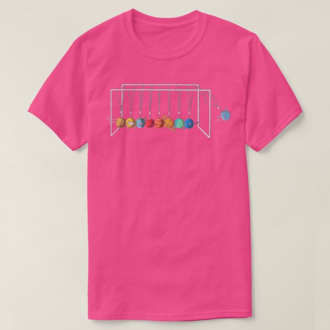 Camiseta Planetas Perpétuos (Frente do Design)
